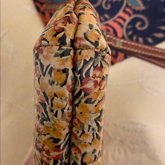 Patricia Nash Floral Print Clutch Bag, minimal wear - Picture 8 of 11
